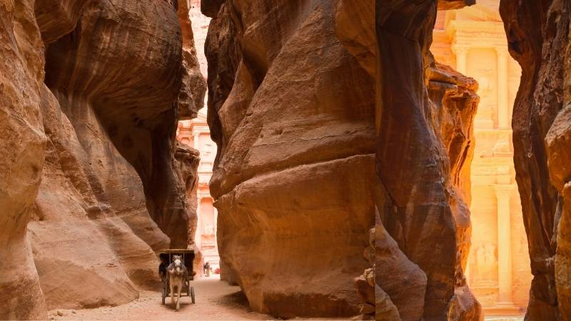 นครเพตรา 1 ใน 7 สิ่งมหัศจรรย์ของโลก 4 Petra Siq