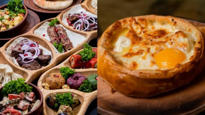 "10 ข้อ" ควรรู้ก่อนเดินทางไปท่องเที่ยวที่ประเทศจอร์เจีย 8 อาหารจอร์เจีย (Georgian food)