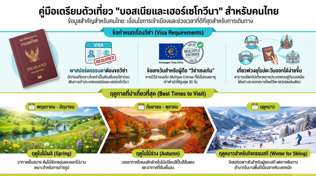 บอสเนียและเฮอร์เซโกวีนา สัมผัสมนต์เสน่ห์สองวัฒนธรรม 4 เตรียมตัวก่อนเดินทางไปเที่ยวบอสเนียและเฮอร์เซโกวีนา