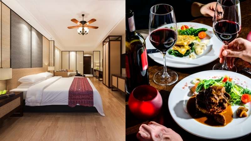 "8 ข้อดี" เที่ยวกับบริษัททัวร์ คิดให้ชัวร์ ก่อนตัดสินใจ 8 ความพร้อมของอาหารการกินและที่พักเมื่อเดินทางกับทัวร์