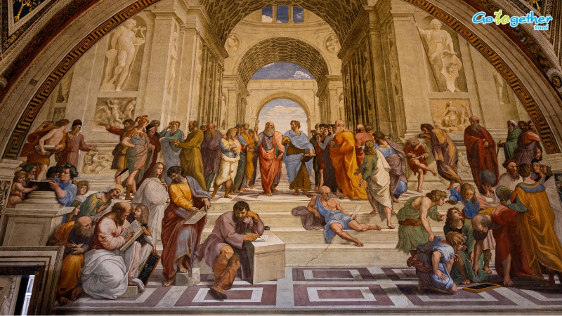 นครรัฐวาติกัน เปิดโลกดินแดนศักดิ์สิทธิ์กลางกรุงโรม 9 The School of Athens