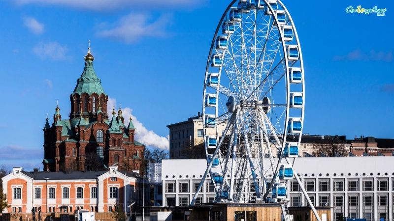 15 เหตุผลที่ต้อง “เที่ยวฟินแลนด์” สักครั้งในชีวิต 40 ชิงช้าสวรรค์ SkyWheel และโบสถ์ Uspenski ที่เฮลซิงกิ
