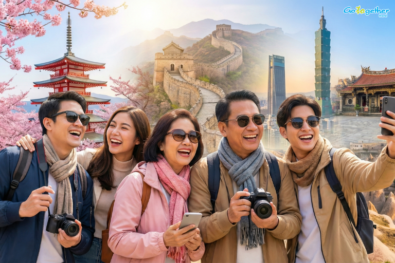 3 ประเทศน่าเที่ยวช่วงหยุดยาวสงกรานต์ 2569 2 ประเทศเอเชียฟรีวีซ่าน่าเที่ยว