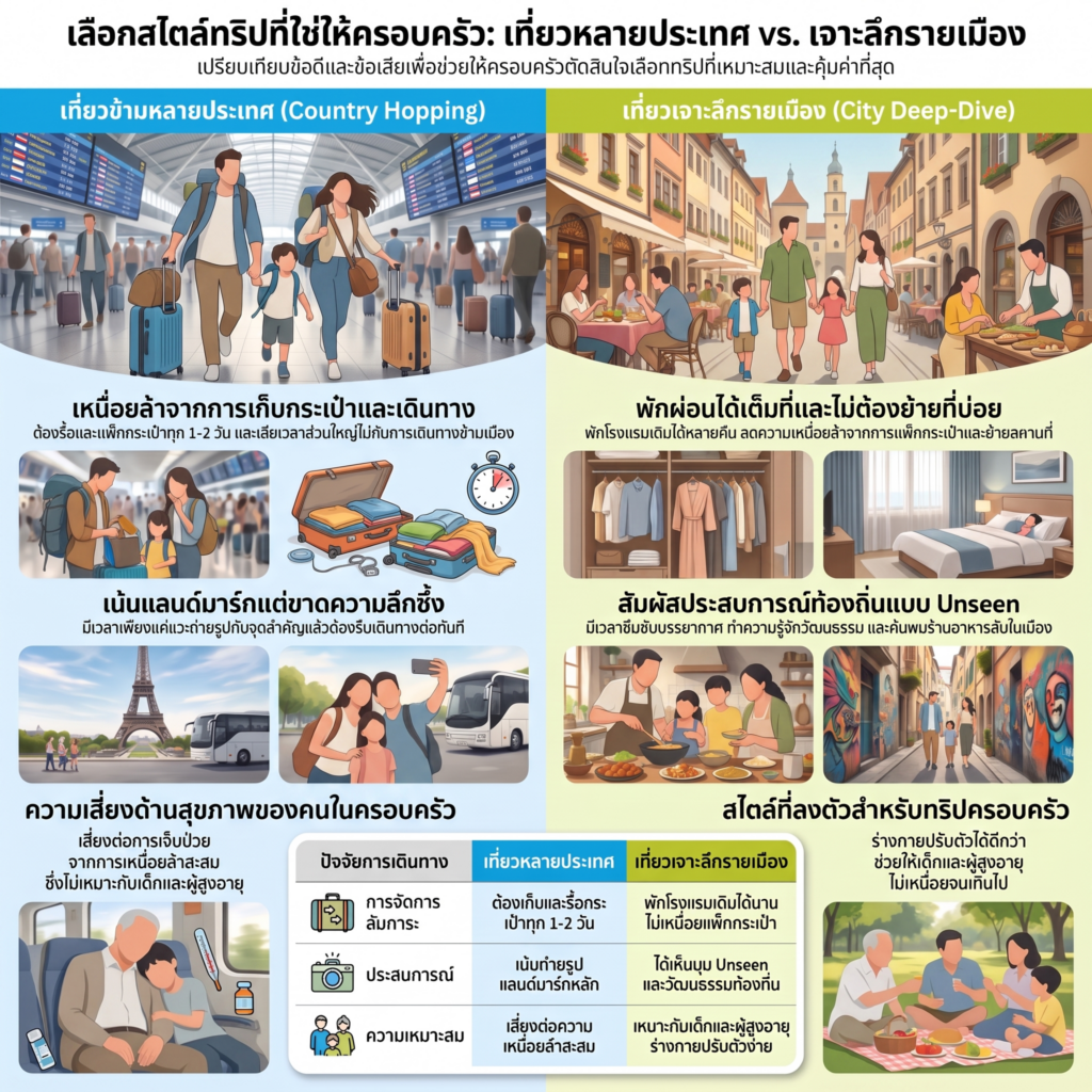 รับจัดกรุ๊ปทัวร์ครอบครัว ออกแบบเส้นทางส่วนตัวได้ตามใจ 3 เคล็ดลับเลือกเมืองท่องเที่ยว ให้ทัวร์ครอบครัวสมบูรณ์แบบ