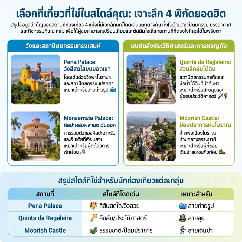 เที่ยวเมืองซินตร้า มีอะไรน่าสนใจในเมืองแห่งเทพนิยายโปรตุเกส 2 เที่ยวเมืองซินตร้า มีไฮไลต์อะไรที่ทำให้คนทั่วโลกหลงรัก