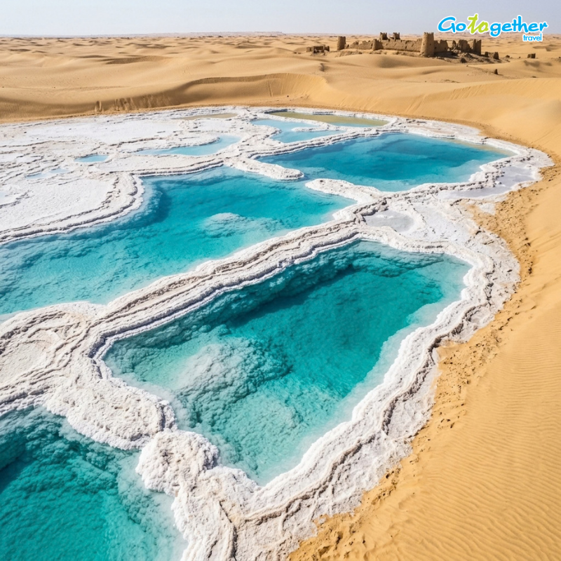 แจกแพลนเมืองโอเอซิสอันซีน 3 พิกัดลับกลางทะเลทราย 2 Siwa Oasis (อียิปต์) มนต์เสน่ห์บ่อเกลือธรรมชาติกลางวิหารเทพเจ้า